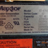 MAXTOR - XT-8702S, снимка 4 - Твърди дискове - 42947903