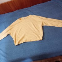 Жълта дамска блузка Н/М, снимка 1 - Блузи с дълъг ръкав и пуловери - 44079454