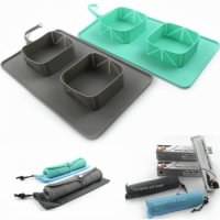 СГЪВАЕМИ СИЛИКОНОВИ КУПИ ЗА ДОМАШЕН ЛЮБИМЕЦ PORTABLE PET BOWL, снимка 2 - За кучета - 38374040