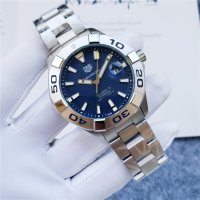 Мъжки часовник TAG Heuer Aquaracer Calibre 5 с автоматичен механизъм, снимка 3 - Мъжки - 37048448