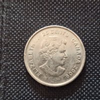 Долари  и четвърт центове Канада плюс още една монета, снимка 3 - Нумизматика и бонистика - 43779128
