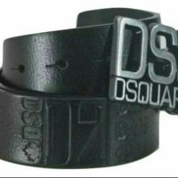 Dsquared ново мъжки колан кожен с метална катарама  , снимка 1 - Колани - 27996101