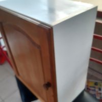 Горен единичен кухненски шкаф от чам с две прегради, снимка 3 - Други - 44102199