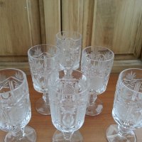 Кристални чаши, снимка 6 - Сервизи - 37544756
