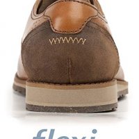 Кафяви мъжки обувки Нови от естествена кожа Супер цена! Размер 40 , снимка 3 - Ежедневни обувки - 38182239
