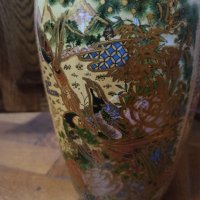 Красива китайска ваза , снимка 3 - Вази - 38486467