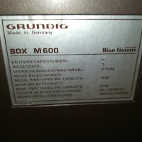 GRUNDIG BOX M600 HIFI-MADE IN GERMANY 2207221426L, снимка 14 - Тонколони - 37468468