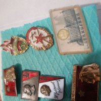 Стари съветски значки , снимка 4 - Антикварни и старинни предмети - 39009431
