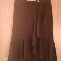 Тъмносиня пола на Zara- тип " Прегърни ме ", снимка 3 - Поли - 44047812