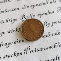 Монета - Германия - 1 пфениг | 1970г.; серия F, снимка 1 - Нумизматика и бонистика - 29018031