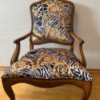 Антикварно кресло в стил NEO BAROQUE, снимка 2 - Антикварни и старинни предмети - 43355995