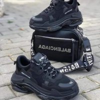 Дамски черни маратонки  Balenciaga  код Br300, снимка 2 - Маратонки - 38740117