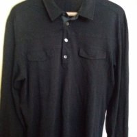 Мъжка тънка блуза Esprit черна , снимка 1 - Блузи - 32661690