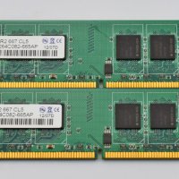 RAM памет TakeMS 4x1GB DDR2 PC2-5300 667 MHz, снимка 1 - RAM памет - 44048608
