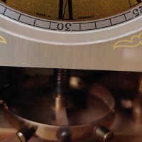 Уникален немски механичен настолен часовник HETTICH, снимка 2 - Антикварни и старинни предмети - 34835003