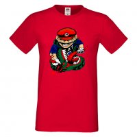 Мъжка тениска Mario VS Monster Игра,Изненада,Подарък,Празник,Повод, снимка 6 - Тениски - 37236957