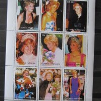 Чисти марки в малък лист Принцеса / Лейди Даяна 1997 от Сао Томе и Принсипи , снимка 1 - Филателия - 40767732
