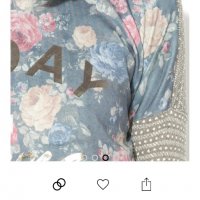 Цветна блуза с флорален десен, снимка 3 - Блузи с дълъг ръкав и пуловери - 39745163
