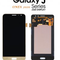 Нов 100% Оригинален LCD Дисплей + Тъч скрийн за Samsung Galaxy J3 2016 SM-J320F Service Pack , снимка 2 - Резервни части за телефони - 31477130