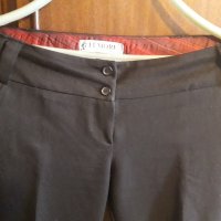 Дамски панталон черен с джобове, снимка 2 - Панталони - 27606616
