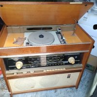 радио грамофон, Старо радио, ретро винтидж арт старинен античен, снимка 3 - Други ценни предмети - 36931145