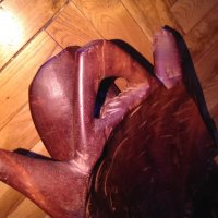 Африканска маска от желязно дърво -голяма -Н- 83см и тeжка-5kг, снимка 11 - Декорация за дома - 27707472