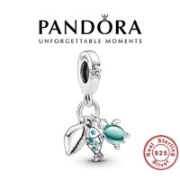 Талисман Пандора сребро 925 Pandora Fish, Sea Turtle & Conch Charm, снимка 1 - Гривни - 39443897