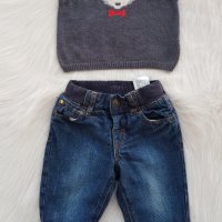 Пуловер без ръкав 4-6 месеца, снимка 6 - Панталони и долнища за бебе - 39225533