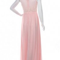 Продавам розова  дълга рокля , снимка 4 - Рокли - 34738744
