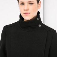 Разпродажба ново черно палто, снимка 2 - Палта, манта - 43147818