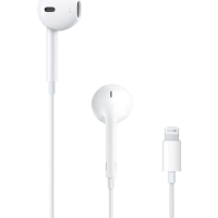 Стерео слушалки с микрофон за iPhone, Lightning жак, EarPods, снимка 1 - Слушалки, hands-free - 44874629