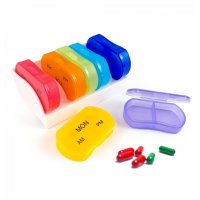 Разноцветни кутии за хапчета, снимка 4 - Други - 40351211