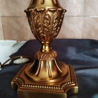 барокова настолна лампа тип свещник, снимка 2 - Настолни лампи - 27017989
