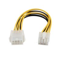  Extension Cable 8pin EPS ATX -0.3m удължител, снимка 3 - Кабели и адаптери - 43020869