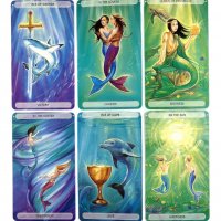 Разкошни таро карти с русалки: Mermaid Tarot и Oceanic Tarot, снимка 10 - Карти за игра - 34173963
