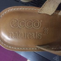 маркови кожени чехли Ecco Naturals, снимка 4 - Чехли - 27919762