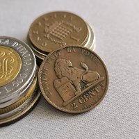 Монета - Белгия - 2 цента | 1873г., снимка 1 - Нумизматика и бонистика - 43353213