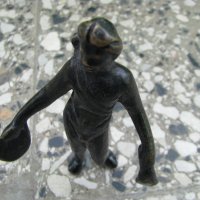Бронзова пластика статуетка Хермес, снимка 1 - Антикварни и старинни предмети - 28537988