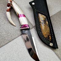 Ръчно изработен ловен нож от марка KD handmade knives ловни ножове, снимка 12 - Ножове - 39523881