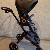Детска количка Stokke Xplory V6 black- НЕРАЗЛИЧИМ ОТ НОВ!, снимка 2 - Детски колички - 43528748