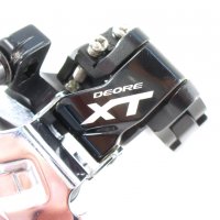 Shimano Deore XT FD-M786 2x10 декланшор за МТБ планински байк, 34.9mm clamp, снимка 2 - Части за велосипеди - 22479676
