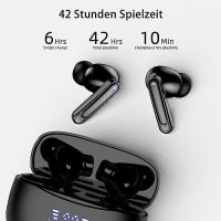 Нови Bluetooth 5.3 слушалки Водоустойчиви LED индикатор Earbuds, снимка 3 - Bluetooth слушалки - 43163096