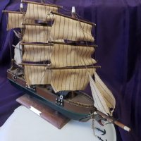 Корабен Модел VELERO ESPANOL Антика , снимка 3 - Антикварни и старинни предмети - 39082164