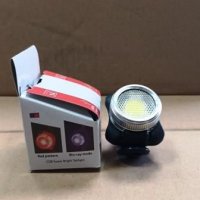 Вело фар  USB LED COB Super Bright Taillight 030B, снимка 3 - Аксесоари за велосипеди - 38064525