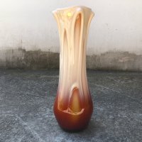 стара ваза/цветно стъкло/ "SIP" - MADE IN BULGARIA, снимка 14 - Антикварни и старинни предмети - 40618295