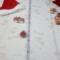 Покривка + елха + украса за Коледа, снимка 12 - Покривки за маси - 37993367