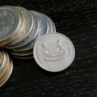 Mонета - Сингапур - 20 цента | 1997г., снимка 2 - Нумизматика и бонистика - 28832337