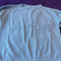 Пуловер в светло синьо-много мека, снимка 4 - Блузи с дълъг ръкав и пуловери - 43901121