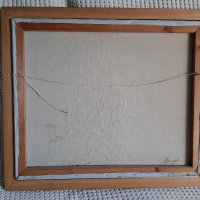  Картина от Ирен Кофиери-Маслени бой върху платно с рамка , снимка 2 - Други ценни предмети - 34568169