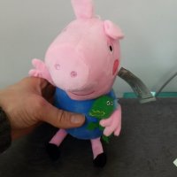 Музикална плюшена играчка Peppa Pig с песничка от филма Прасето Пепа , снимка 3 - Плюшени играчки - 28074331